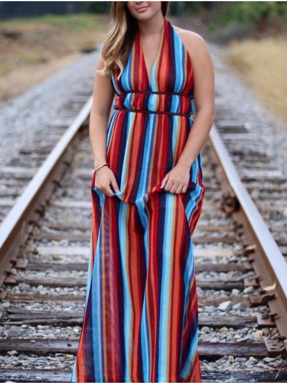 NWT Judith March Boho Maxi Dress